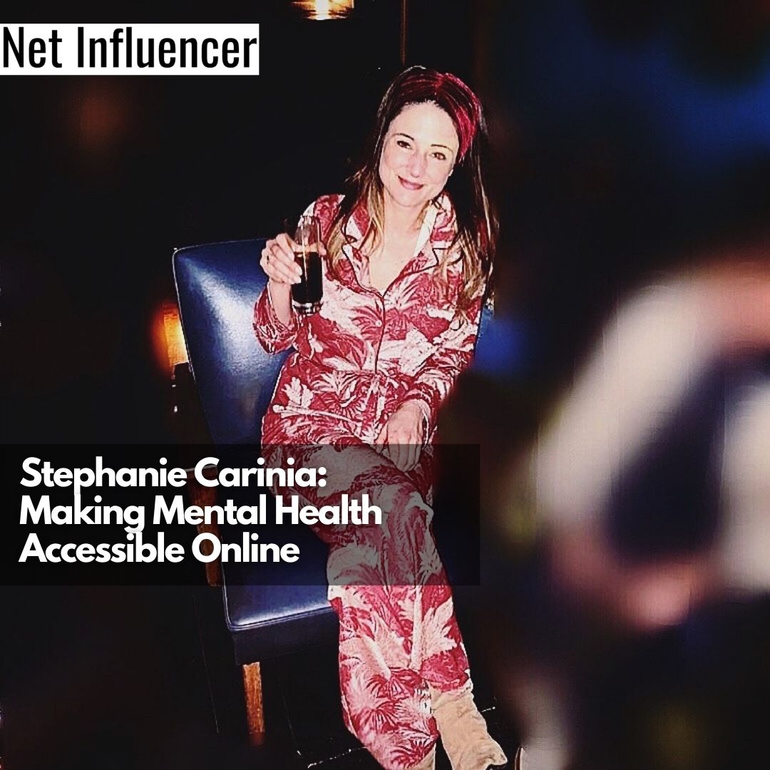 Stephanie Carinia Making Mental Health Accessible Online