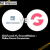 ClickFunnels Vs. GrooveWebinar – Online Course Comparison