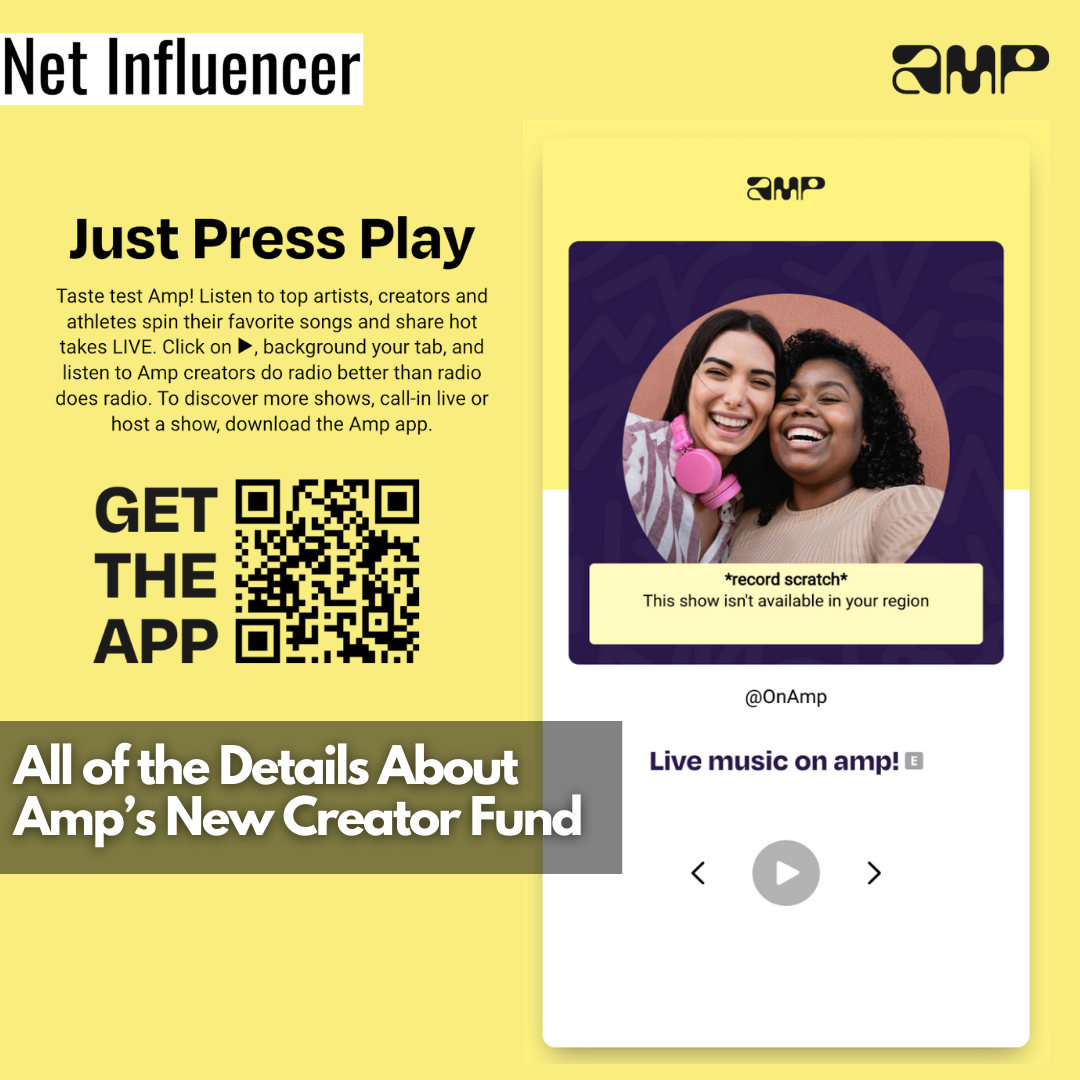 All of the Details About Amp’s New Creator Fund