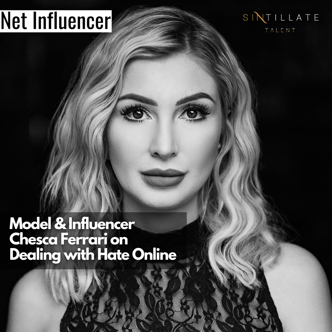 Model & Influencer Chesca Ferrari on Dealing with Hate Online