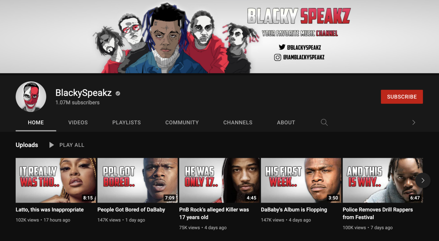 12 Top HipHop YouTube Channels To Follow