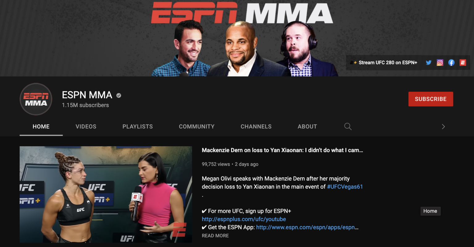 12 Top MMA YouTube Channels To Follow