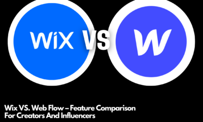 Wix VS. Web Flow – Feature Comparison For Creators And Influencers