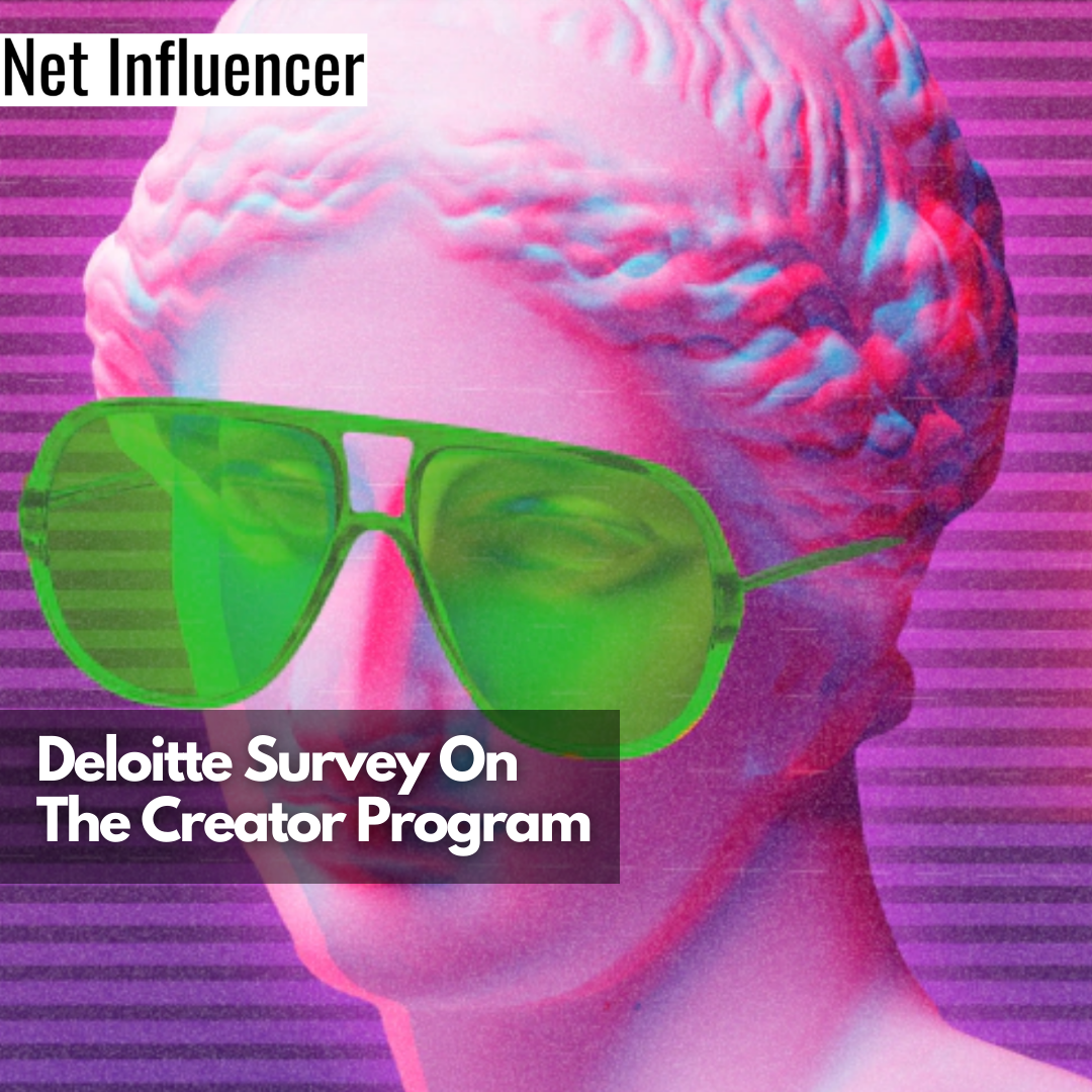 Deloitte Survey On The Creator Program