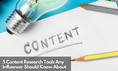 5 Content Research Tools Any Influencer Should Know About