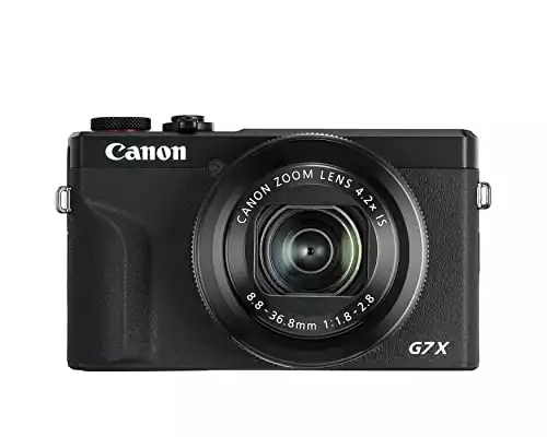 Canon PowerShot Vlogging Camera [G7 X Mark III] 4K Video Streaming Camera