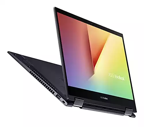 ASUS VivoBook Flip 14 Thin and Light 2-in-1 Laptop, 14” FHD Touch Display, AMD Ryzen 5 5500U, 8GB RAM, 512GB SSD