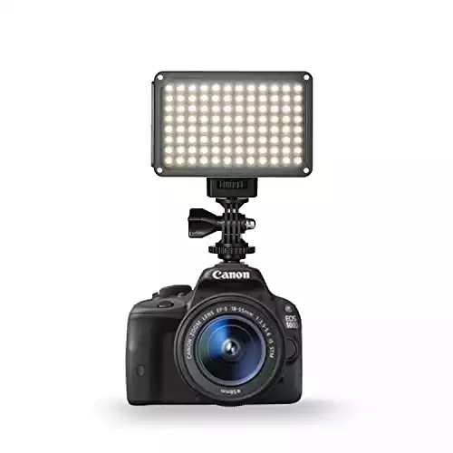 GVM Bicolor Camera Light, Portable LED Video Light