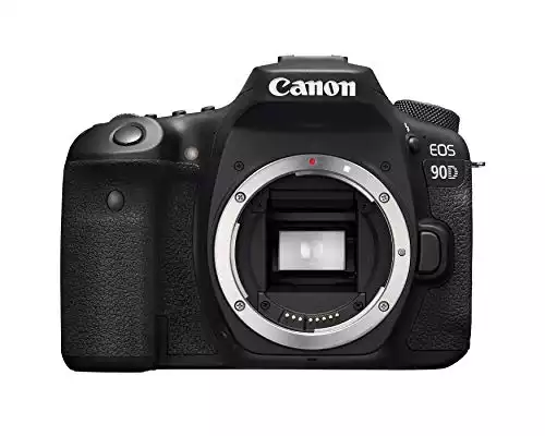 Canon DSLR Camera [EOS 90D] with Built-in Wi-Fi, Bluetooth