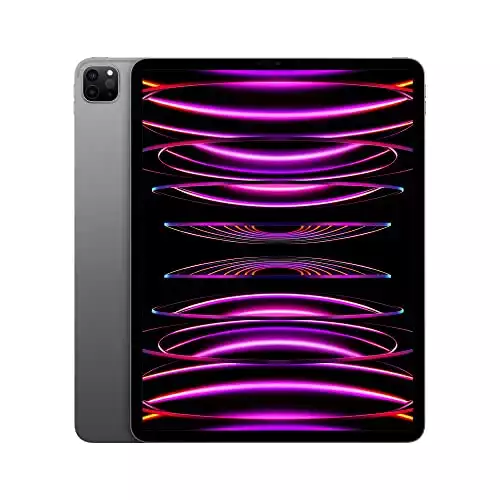 Apple 2022 12.9-inch iPad Pro (Wi-Fi, 128GB) – Space Gray (6th Generation)