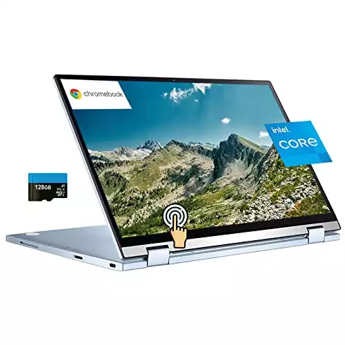 Asus 2022 Chromebook Flip 14'' FHD 2-in-1 Touchscreen Convertible