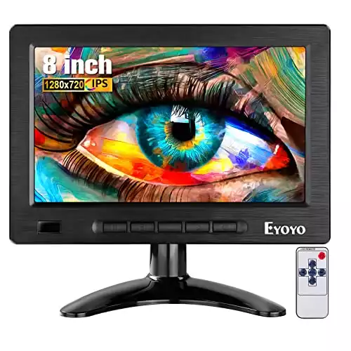Eyoyo 8 Inch Mini Monitor, Small Hdmi Monitor 1080P Full HD