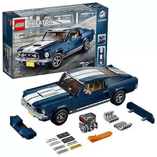 LEGO Creator Expert Ford Mustang 10265 Building Toy Set for Adults (1471 Pieces)