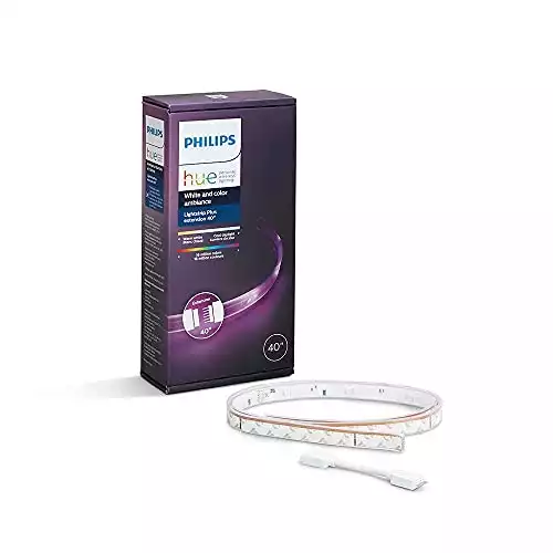 Philips Hue Lightstrip Plus (1m/3ft Extension Without Plug)