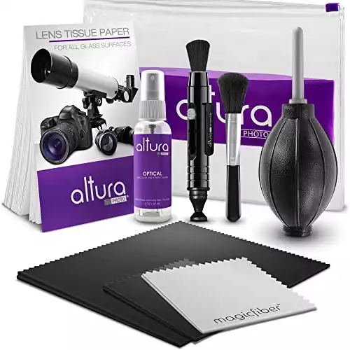 Altura Photo Professional Cleaning Kit for DSLR Cameras and Sensitive Electronics Bundle
