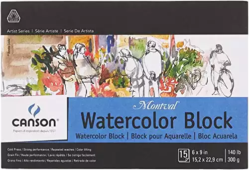Canson Montval Watercolor Block