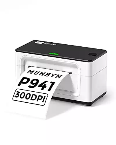 MUNBYN Thermal Label Printer 300DPI