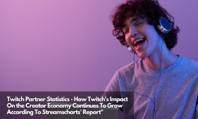 Twitch Partner Statistics - How Twitch's Impact On the Creator Economy Continues To Grow According To Streamscharts' Report