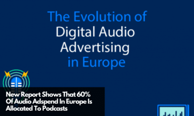 New Report Shows That 60% Of Audio Adspend In Europe Is Allocated To Podcasts