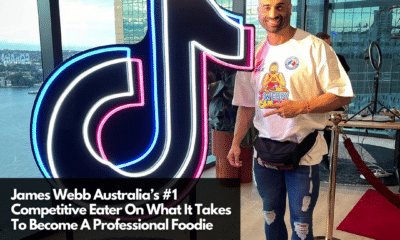 James Webb Australia’s #1 Competitive Eater On What It Takes To Become A Professional Foodie