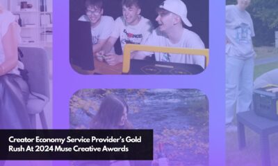 Creator Economy Service Provider’s Gold Rush At 2024 Muse Creative Awards