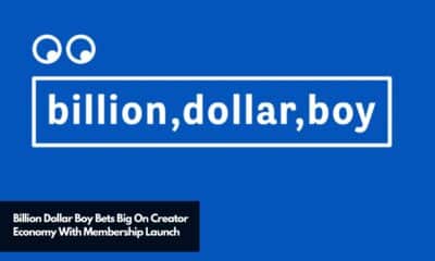 Billion Dollar Boy Bets Big On Creator Economy With Membership Launch