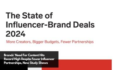 Brands’ Need For Content Hits Record High Despite Fewer Influencer Partnerships, New Study Shows