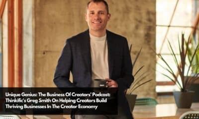 Unique Genius The Business Of Creators’ Podcast Thinkific's Greg Smith On Helping Creators Build Thriving Businesses In The Creator Economy