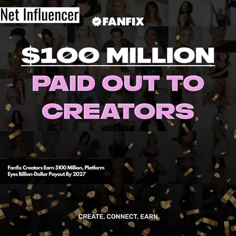 Fanfix Creators Earn $100 Million, Platform Eyes Billion-Dollar Payout ...