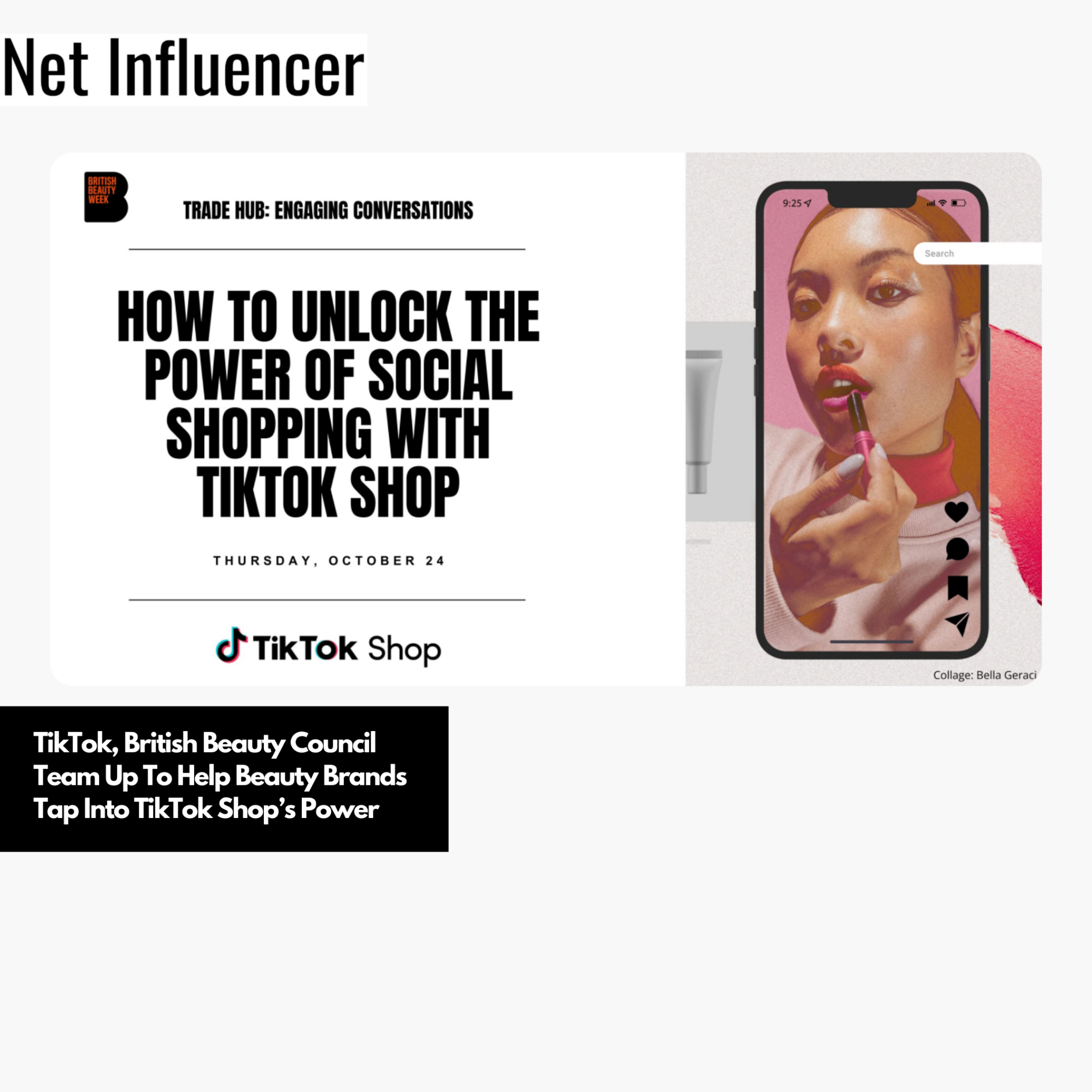 TikTok, British Beauty Council Team Up To Help Beauty Brands Tap Into