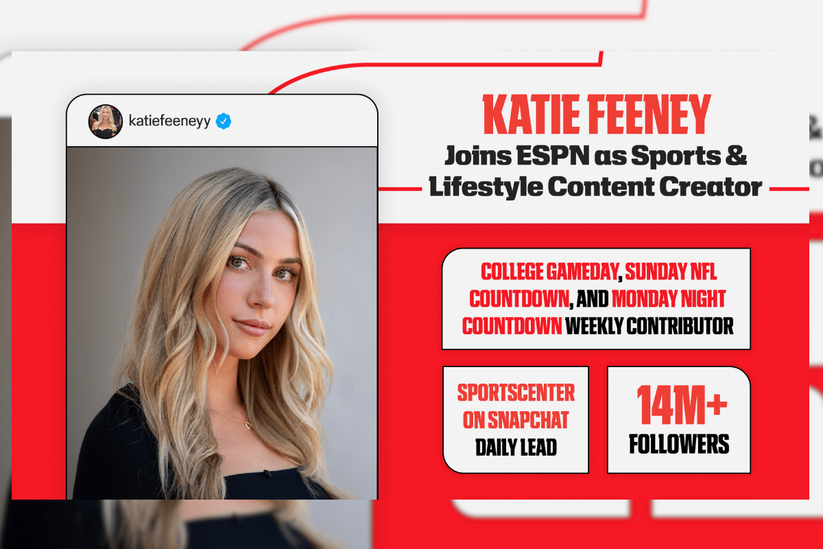 ESPN Taps Influencer Katie Feeney To Lead Digital Content Strategy, Join Football Coverage