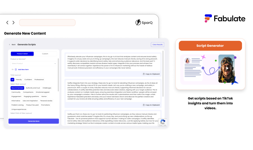 Fabulate Integrates TikTok Symphony AI Tools Into Influencer Marketing Platform