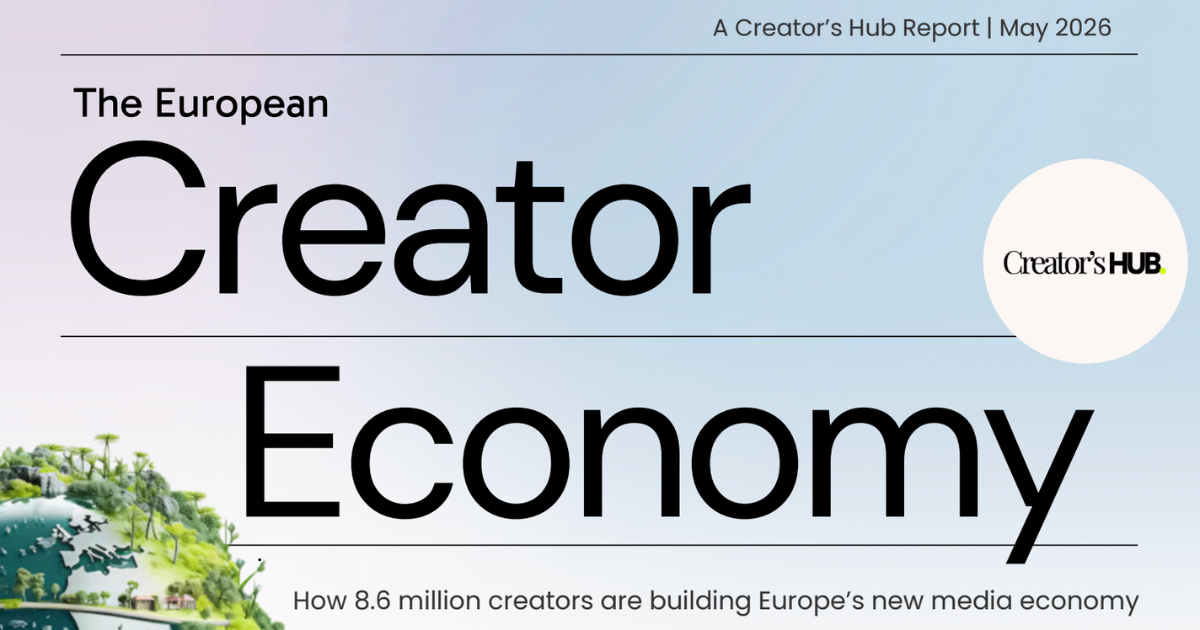 Europe’s Creator Economy Reaches 8.6 Million Income-Generating Creators ...