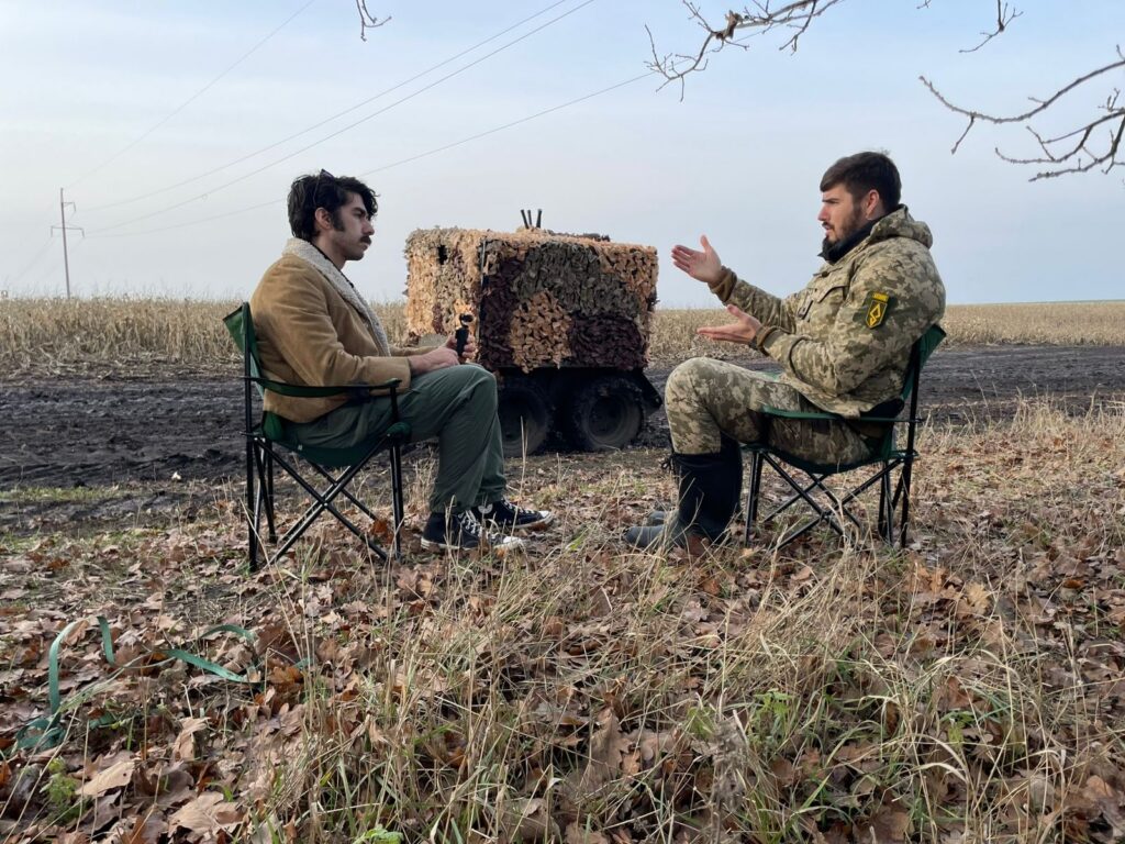 How a Veteran YouTuber Covered Ukraine’s Front Lines With No Budget, No Crew, and a Backpack