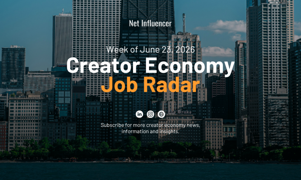 Creator Economy Job Radar – June 23, 2026 – Procter & Gamble, Athleta, Whatnot, Edelman, and More