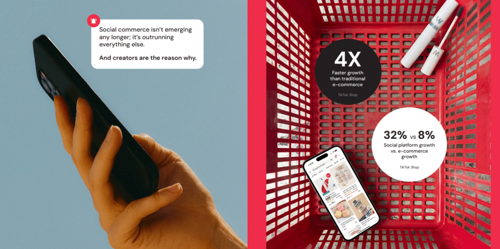 Social Commerce Growing 4x Faster Than E-Commerce as Creator Partnerships Drive Revenue, Report Finds