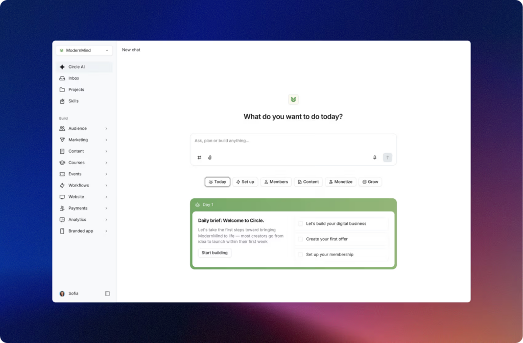 How Circle Built an AI to Run Creator Businesses From the Inside Out