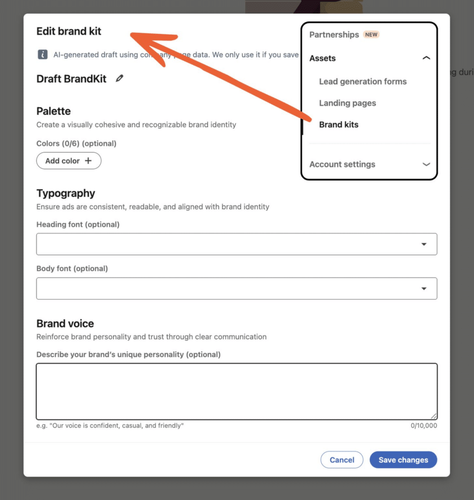 LinkedIn Now Lets Marketers Lock In Colors, Fonts, and Voice for AI Ad Generation