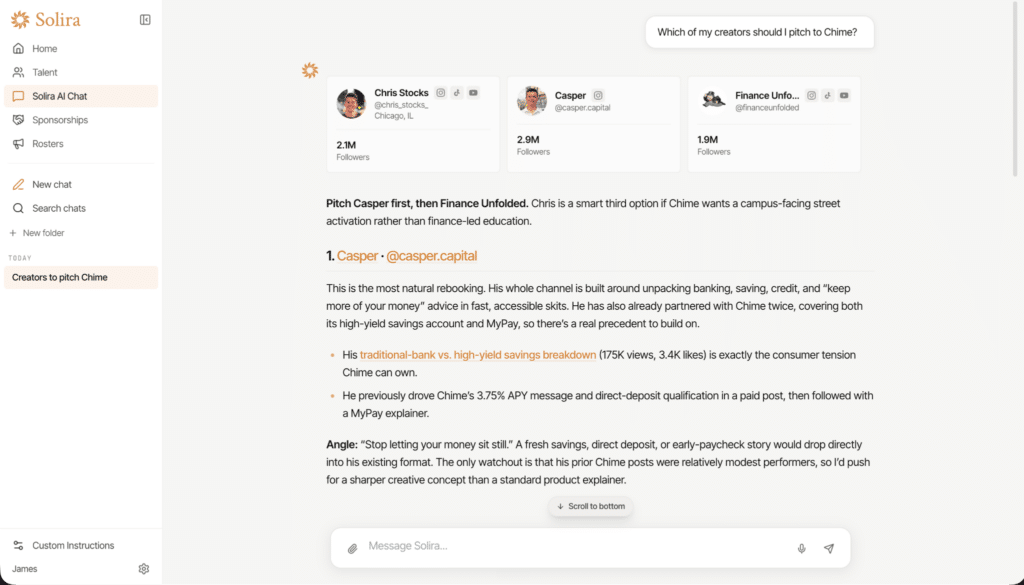 Former Talent Manager Builds Software to Cut Creator Research Time Without Replacing Managers