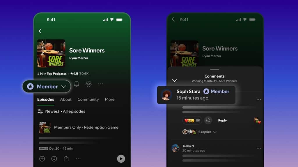 Spotify Rolls Out Paid Memberships for Podcast Creators