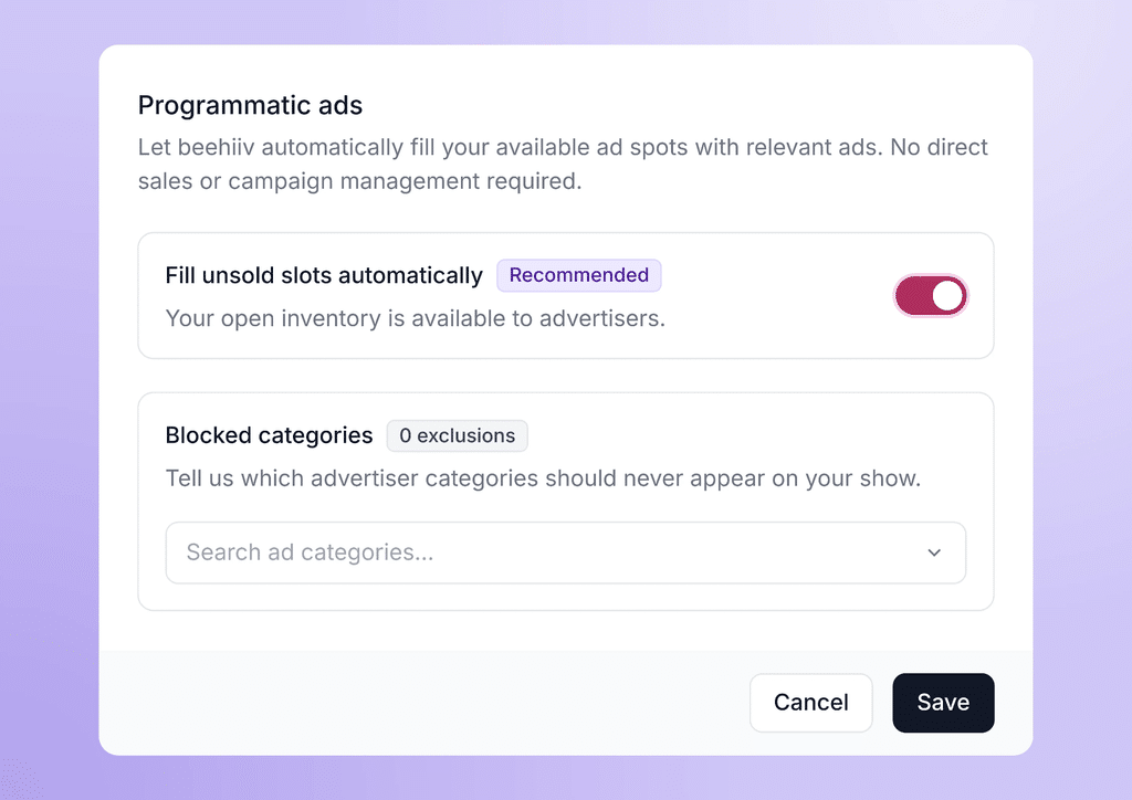 beehiiv Launches Podcast Advertising Tools With No Minimum Download Requirement